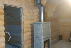 Важенка с дополнительным ярусом в облицовке экотальк