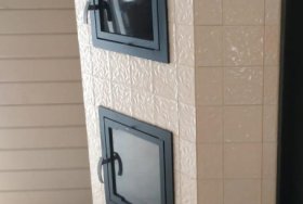 Кинерма с духовкой облицовка изразец 